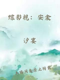 综影视：安衾